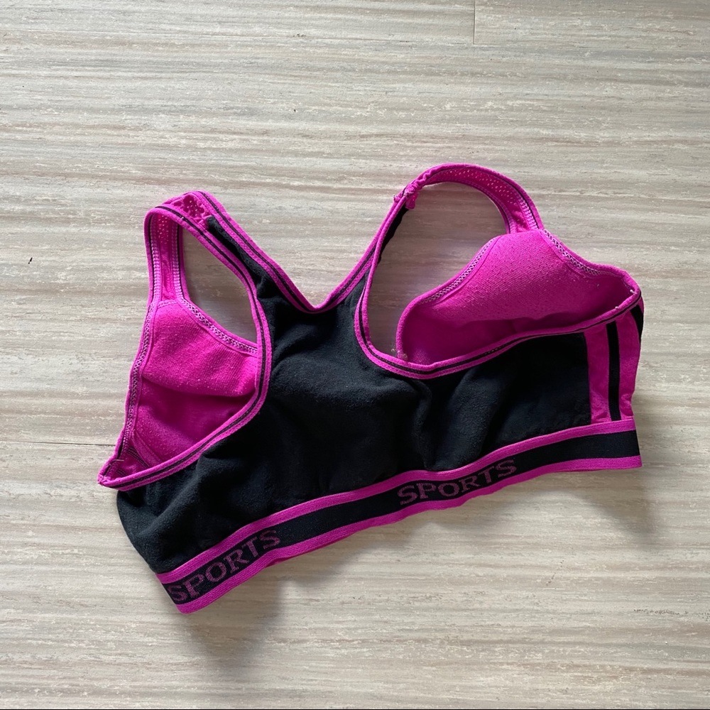 Pink Sports Bra - Picture 2 of 2